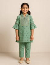 Olive Grace 2- Piece Kurta Set