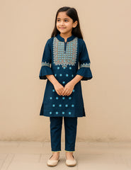 Blue Mirage 2-Piece Kurta Set