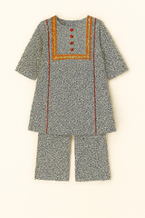 Olive Petal 2-Piece Kurta Set