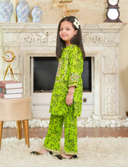 Lime Garden Lawn Suit