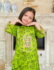 Lime Garden Lawn Suit