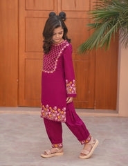 Berry Lattice Khadar 2 Pcs Set