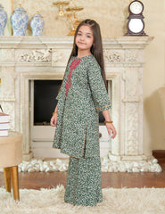Emerald Charm Cotton Lawn Suit