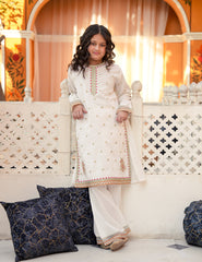 Ivory Noor Khadar 2 Pcs Set