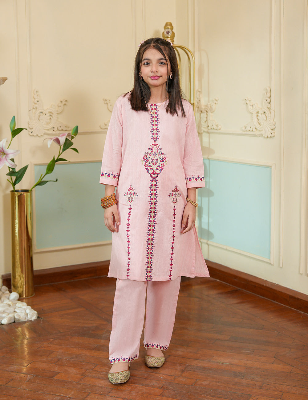 Blush Grace Cotton Lawn Suit