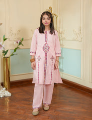 Blush Grace Cotton Lawn Suit