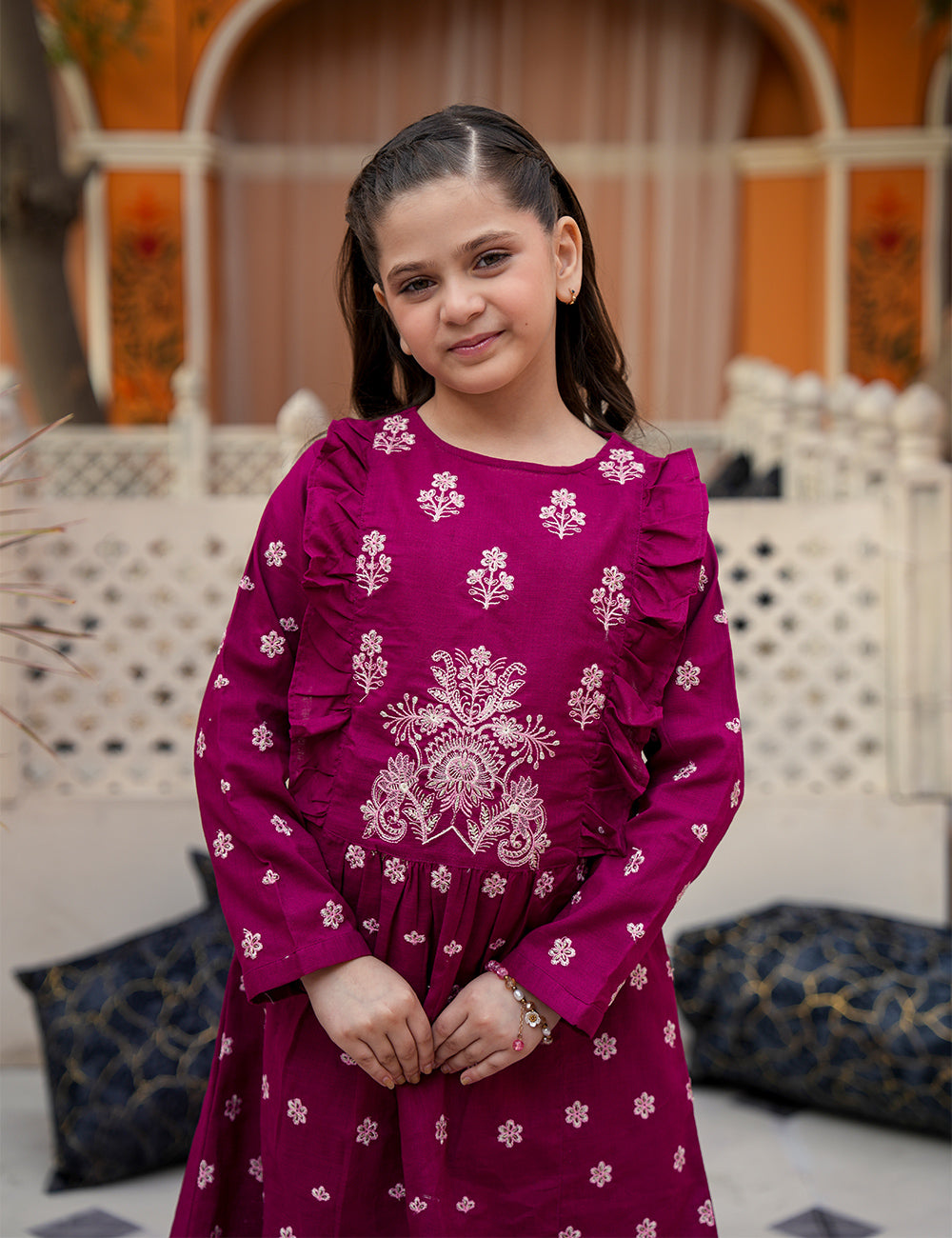 Berry Blossom Charm Khadar 2 Pcs Set