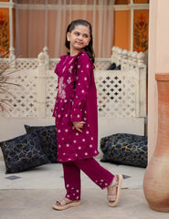 Berry Blossom Charm Khadar 2 Pcs Set