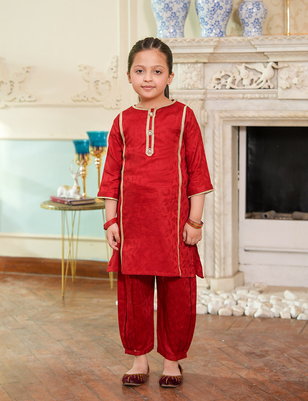 Crimson Grace Cotton Lawn Suit