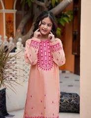 Blush Petal  Khadar 2 Pcs Set