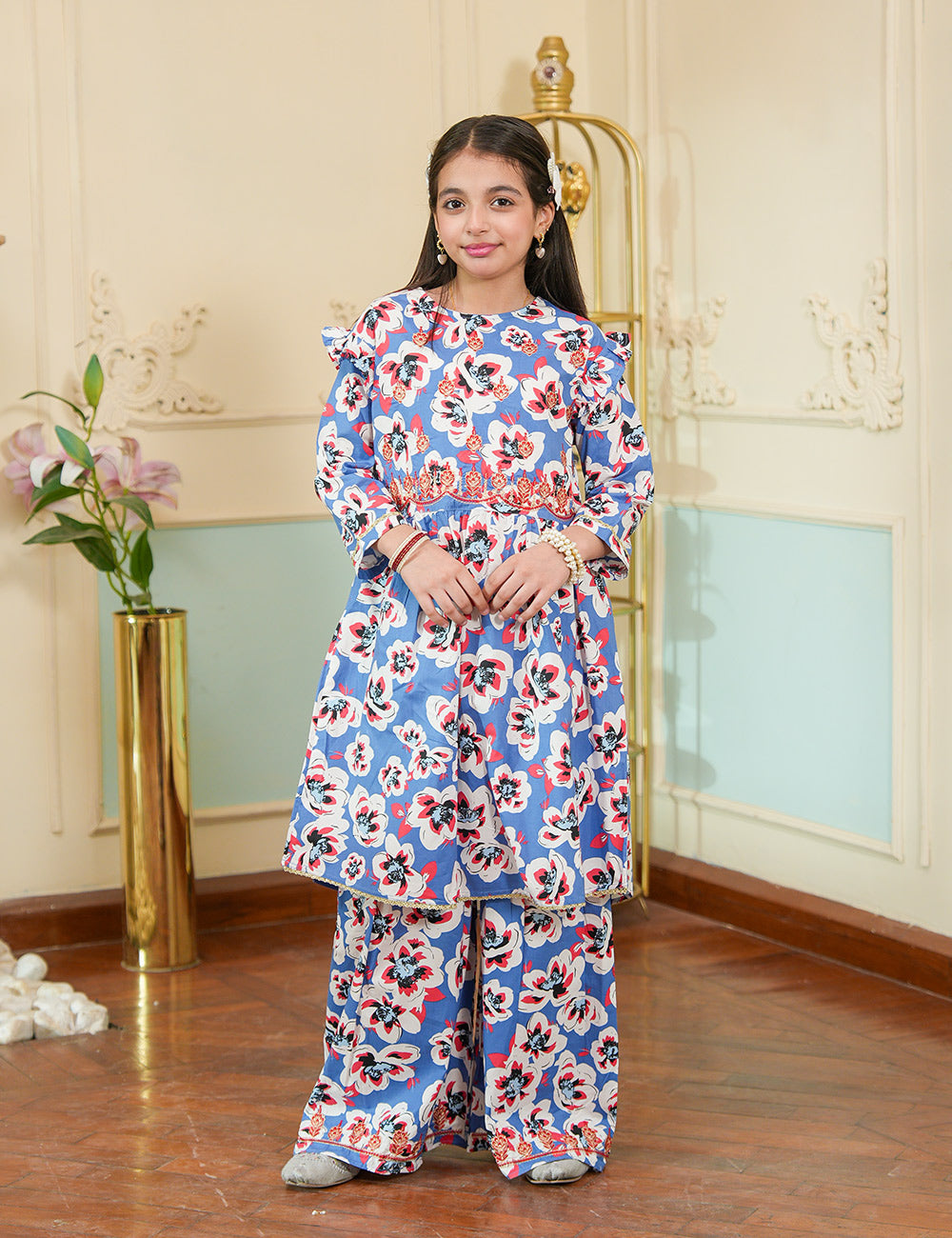 Blossom Bloom Lawn Suit