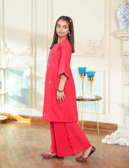 Crimson Grace Embroidered Lawn Suit