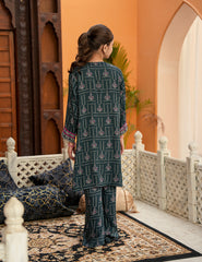 Emerald Petal Cotail 2Pcs Set