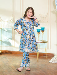 Midnight Bloom Printed Lawn Suit