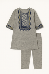 Silver Mist 2-Piece Kurta Set