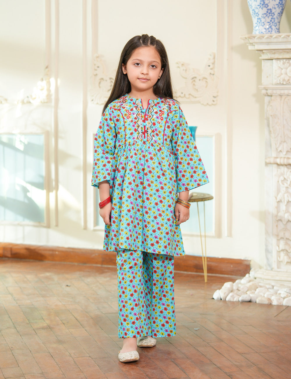 Sky Garden Printed Lawn Suit