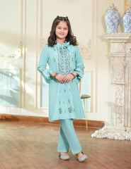 Mint Serenity Embroidered Lawn Suit