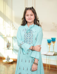 Mint Serenity Embroidered Lawn Suit