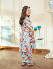 Blossom Breeze Floral Lawn Suit