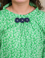 Emerald Bloom Printed Lawn Suit