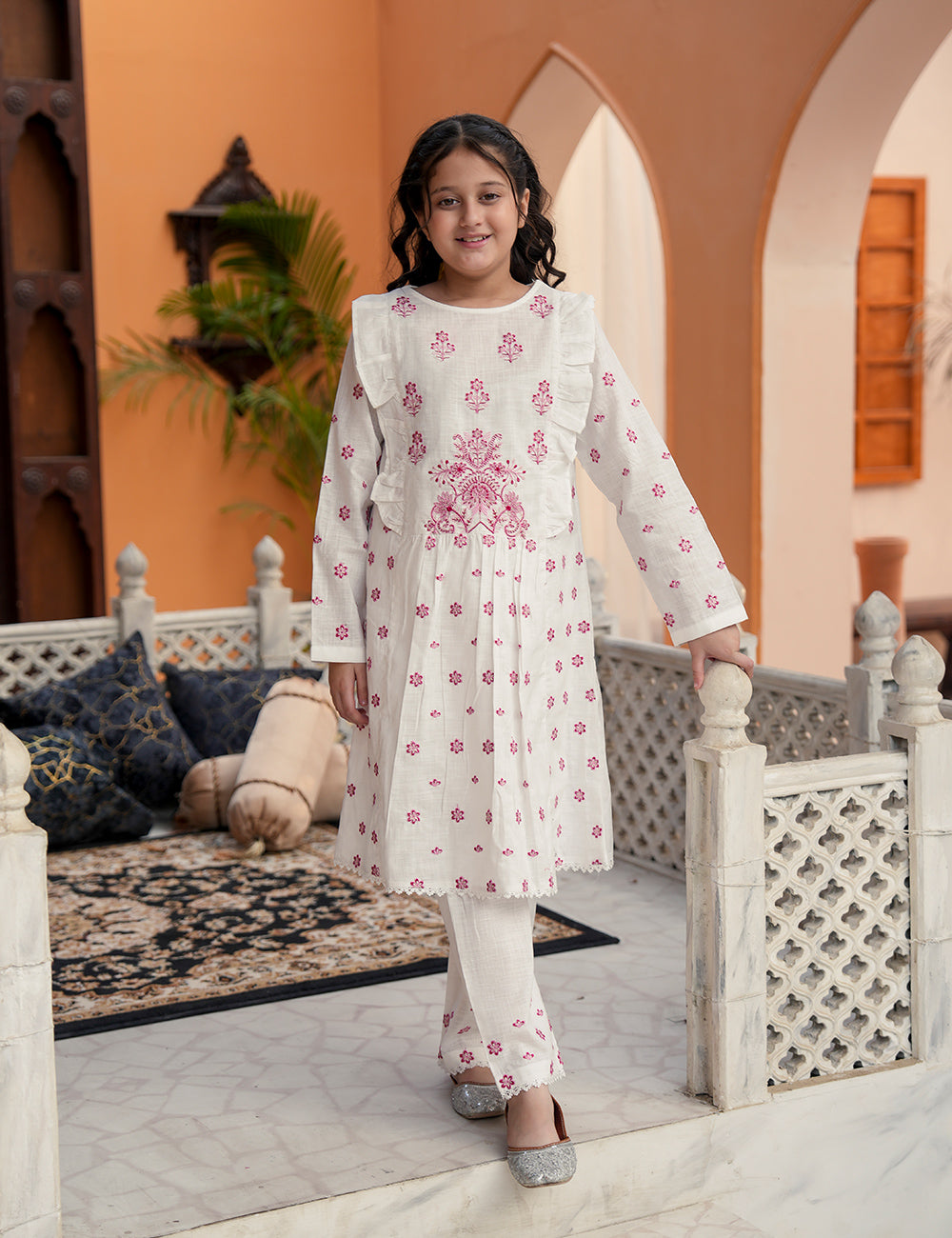 Ivory Rose Whisper Khadar 2 Pcs Set