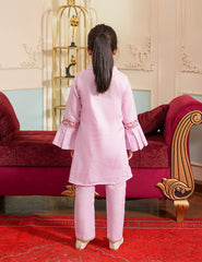 Blush Petal Embroidered Lawn Suit