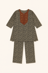 Grey Garden 2-Piece Kurta Set
