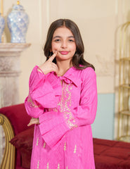 Rosy Charm Cotton Lawn Suit