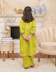 Sunshine Blossom Cotton Lawn Suit