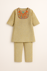 Dusky Petal Reverie 2-Piece Kurta Set