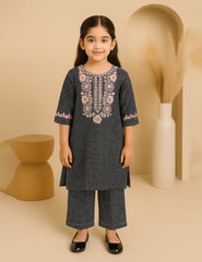 Midnight Rose 2-Piece Kurta Set