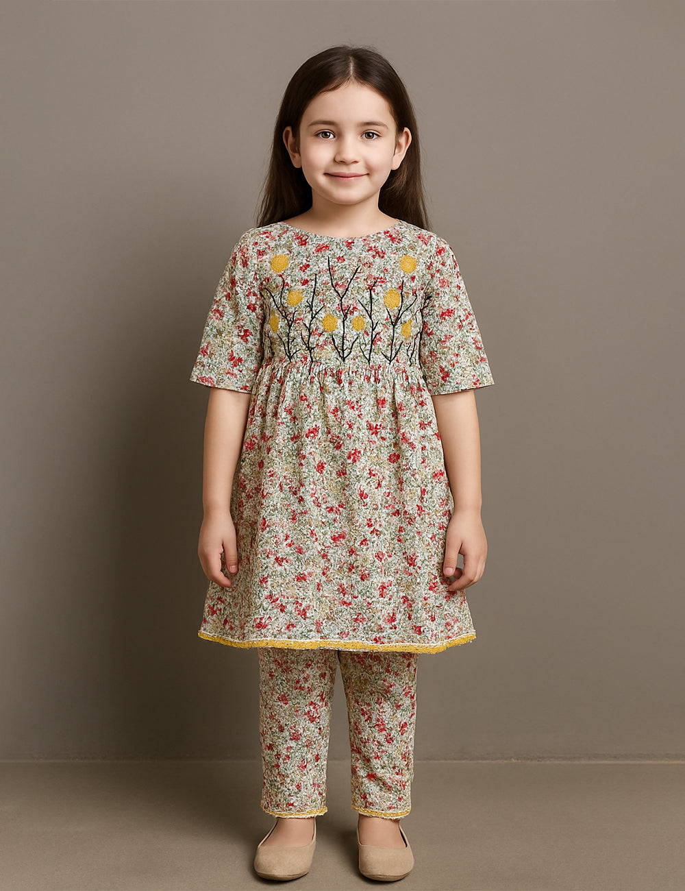 Blossom Breeze 2-Piece Kurta Set