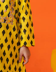 Lemon Zest Khadar 2 Pcs Set