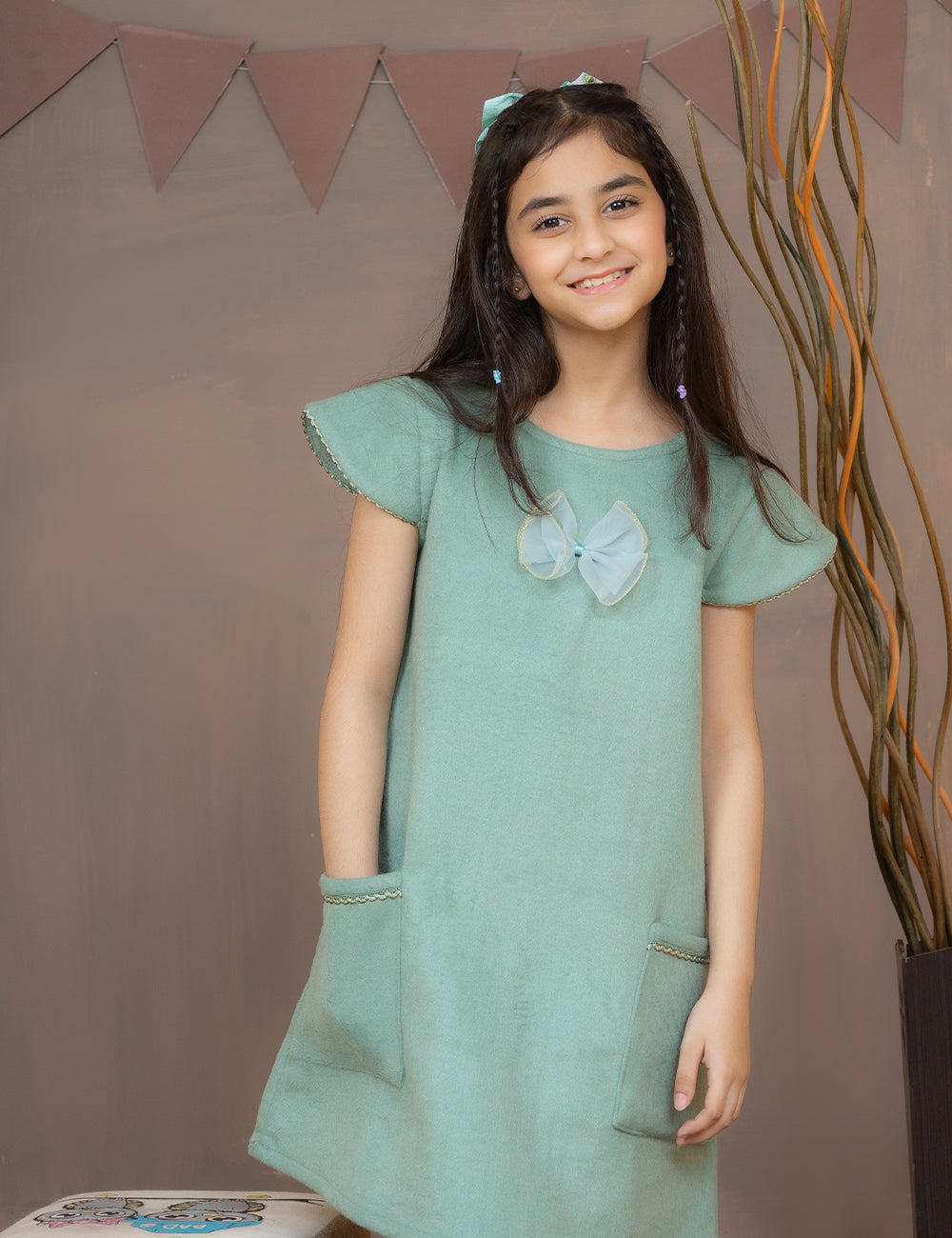 Winter Bloom Wool Top