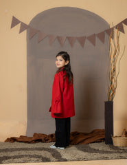 Scarlet Belle wool Top