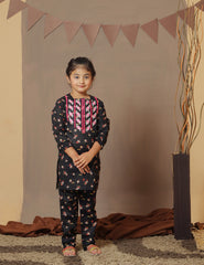 Midnight Peony 2 Pcs Set