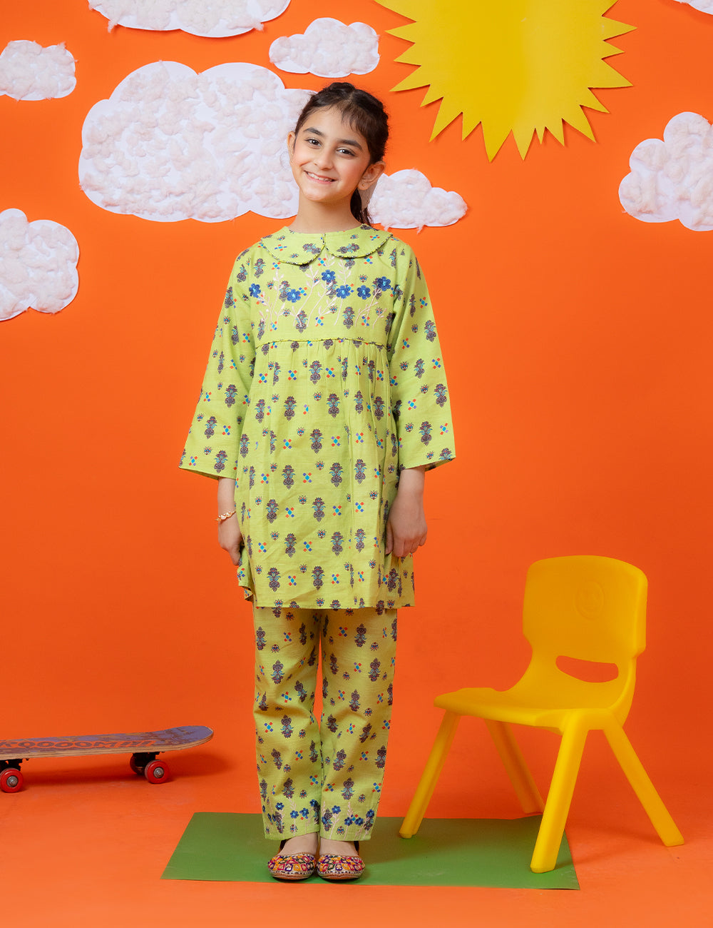 Lime Blossom 2 Pcs Set