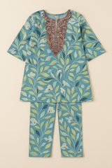 Indigo Garden Grace 2-Piece Kurta Set