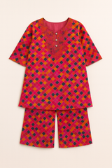 Mosaic Pop 2-Piece Kurta Set