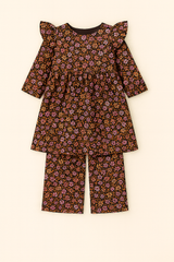 Floral Print 2-Piece Kurta Set