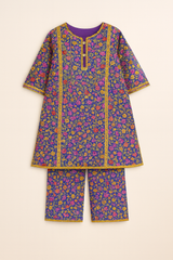 Floral Bloom 2-Piece Kurta Set