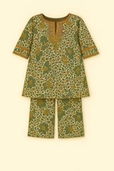 Forest Bloom 2-Piece Kurta Set