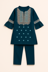 Blue Mirage 2-Piece Kurta Set